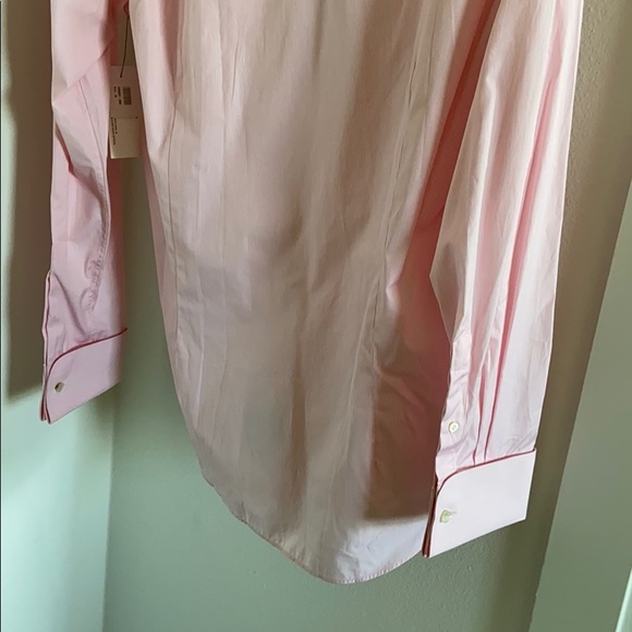 Gieves&Hawkes pink stripe dress shirt size 16 - Picture 8 of 8